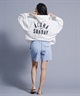 【ムラサキスポーツ別注】ALOHA SUNDAY アロハサンデー 水陸両用 無地 ショート丈バックプリントラッシュガード パーカーラッシュガード AS-MS-001(BLACK-M)