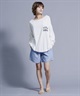 【ムラサキスポーツ別注】ALOHA SUNDAY アロハサンデー 水陸両用 無地 バックプリントロンT ラッシュガード ロングスリーブTEE AS-MS-002(BLACK-M)