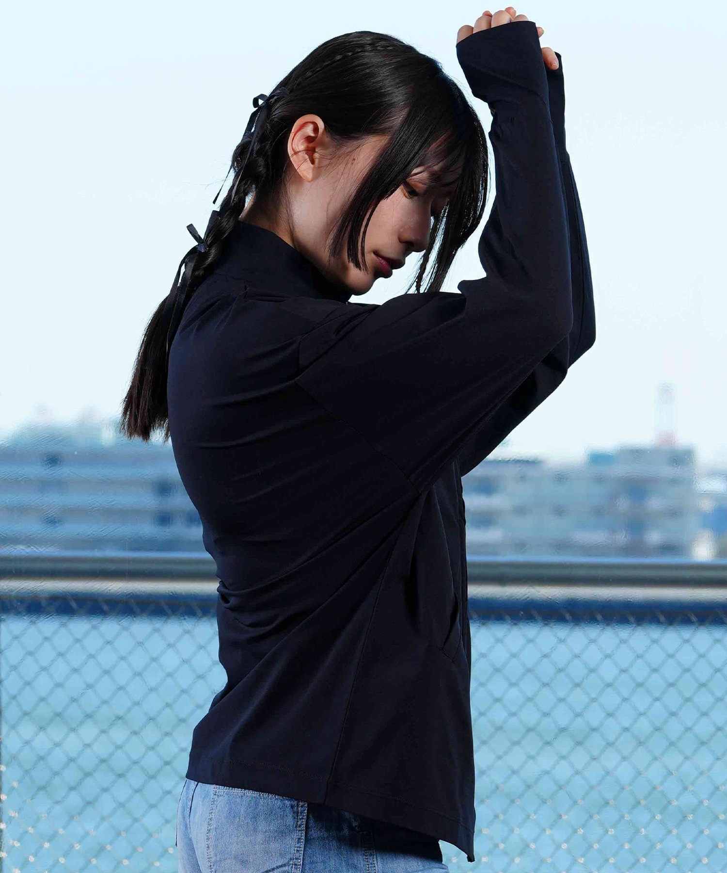 DESCENTE ワンピース 吸汗 速乾 UVケア(UPF50+) ストレッチ