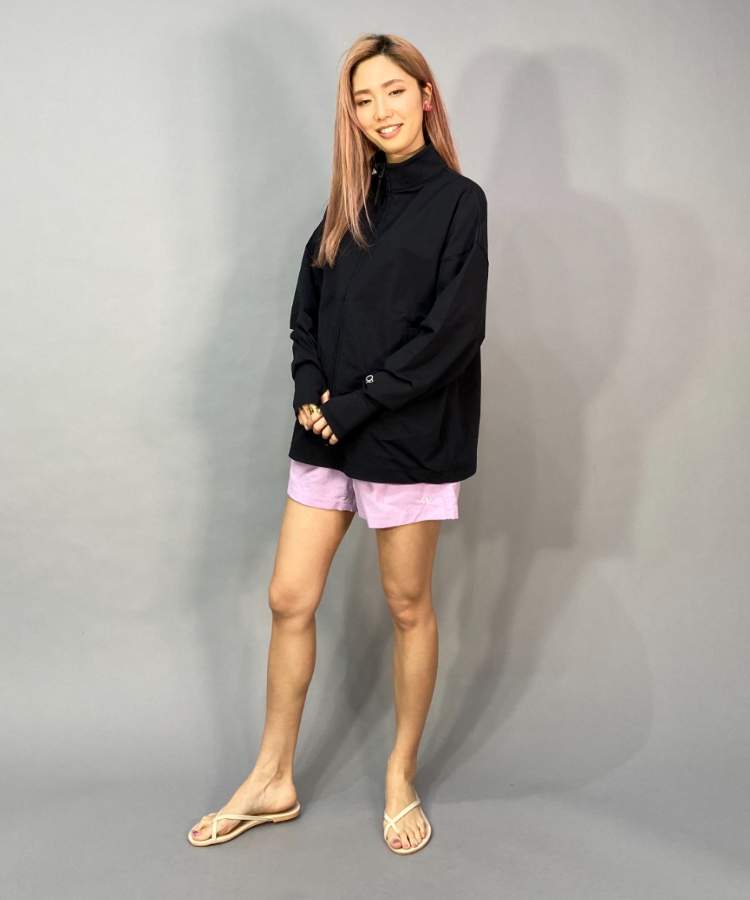 OP オーシャンパシフィック 523469 レディース ラッシュガード