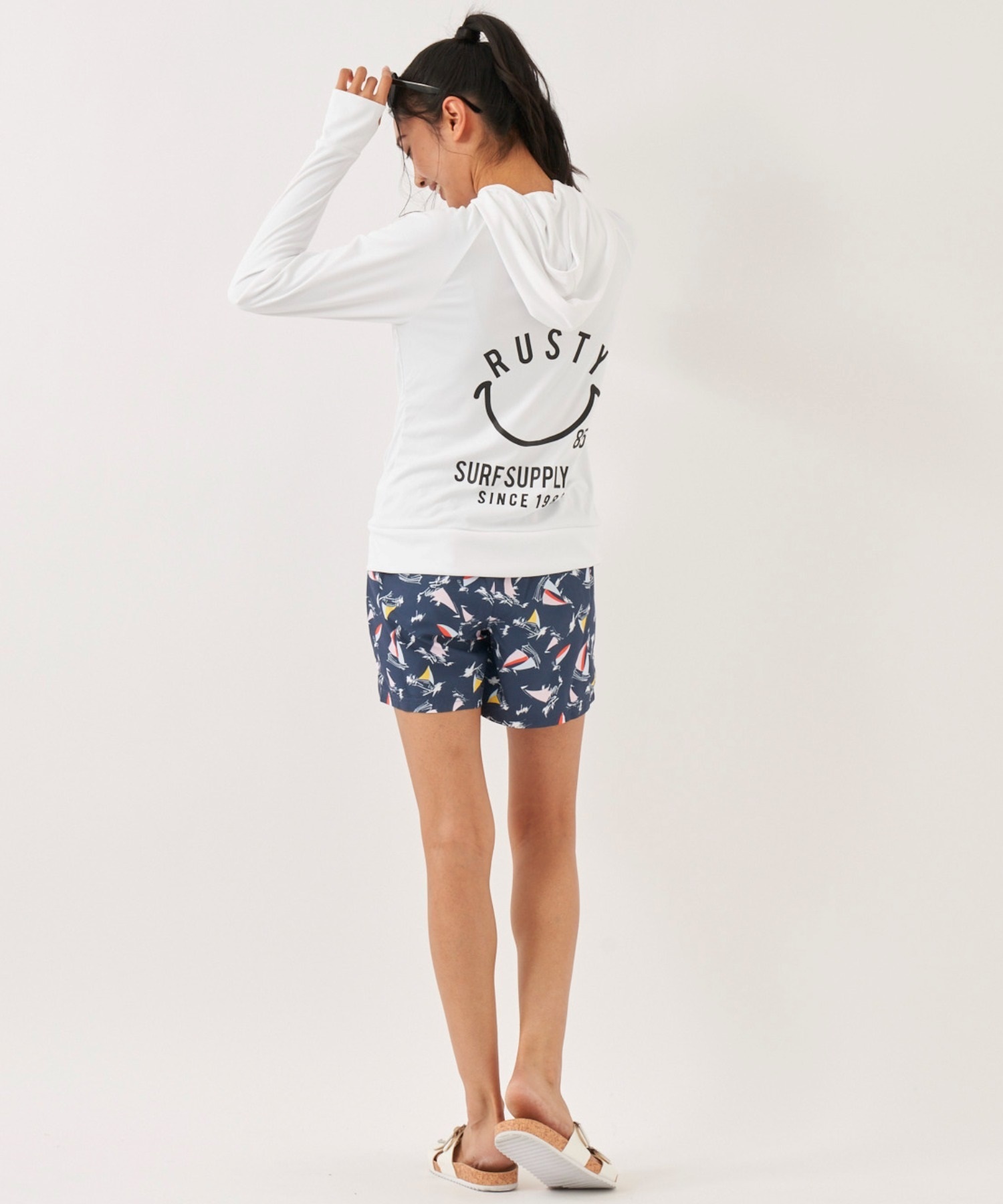 RUSTY ラスティー 922467 レディース ラッシュガード 長袖