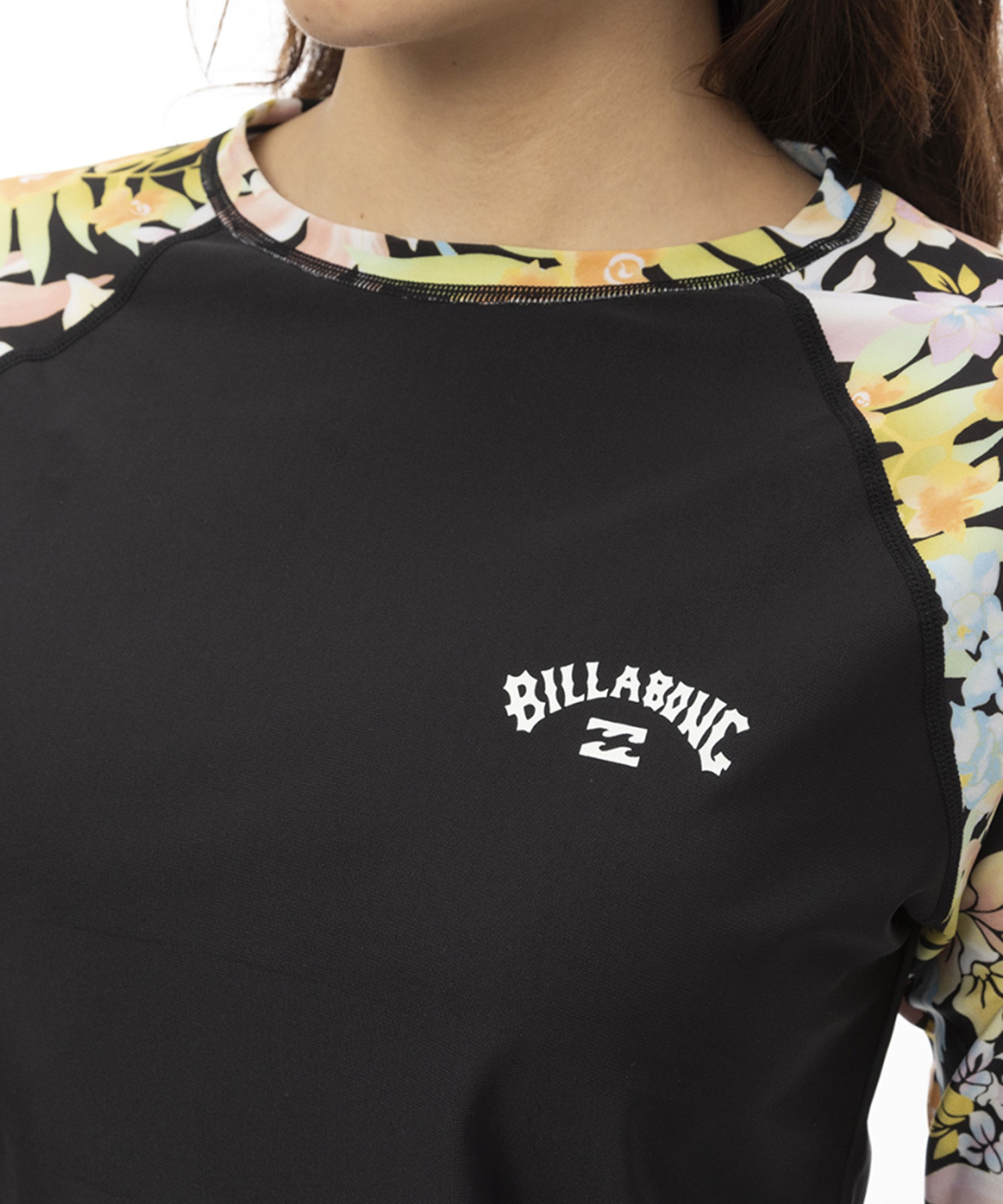 BILLABONG ビラボン レディース ラッシュガード 長袖 ボタニカル
