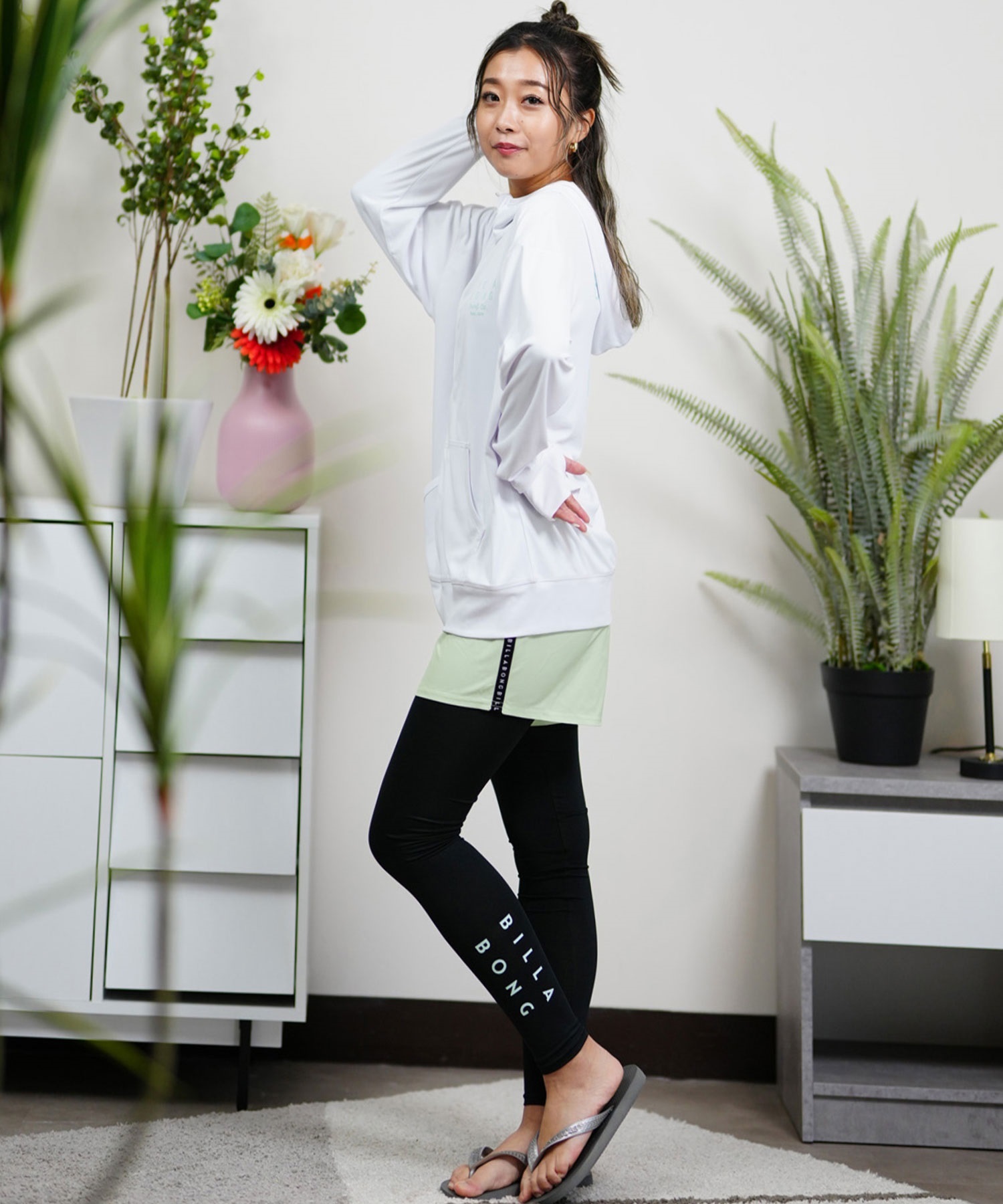 BILLABONG ビラボン ラッシュガード ジップパーカー ラッシュ