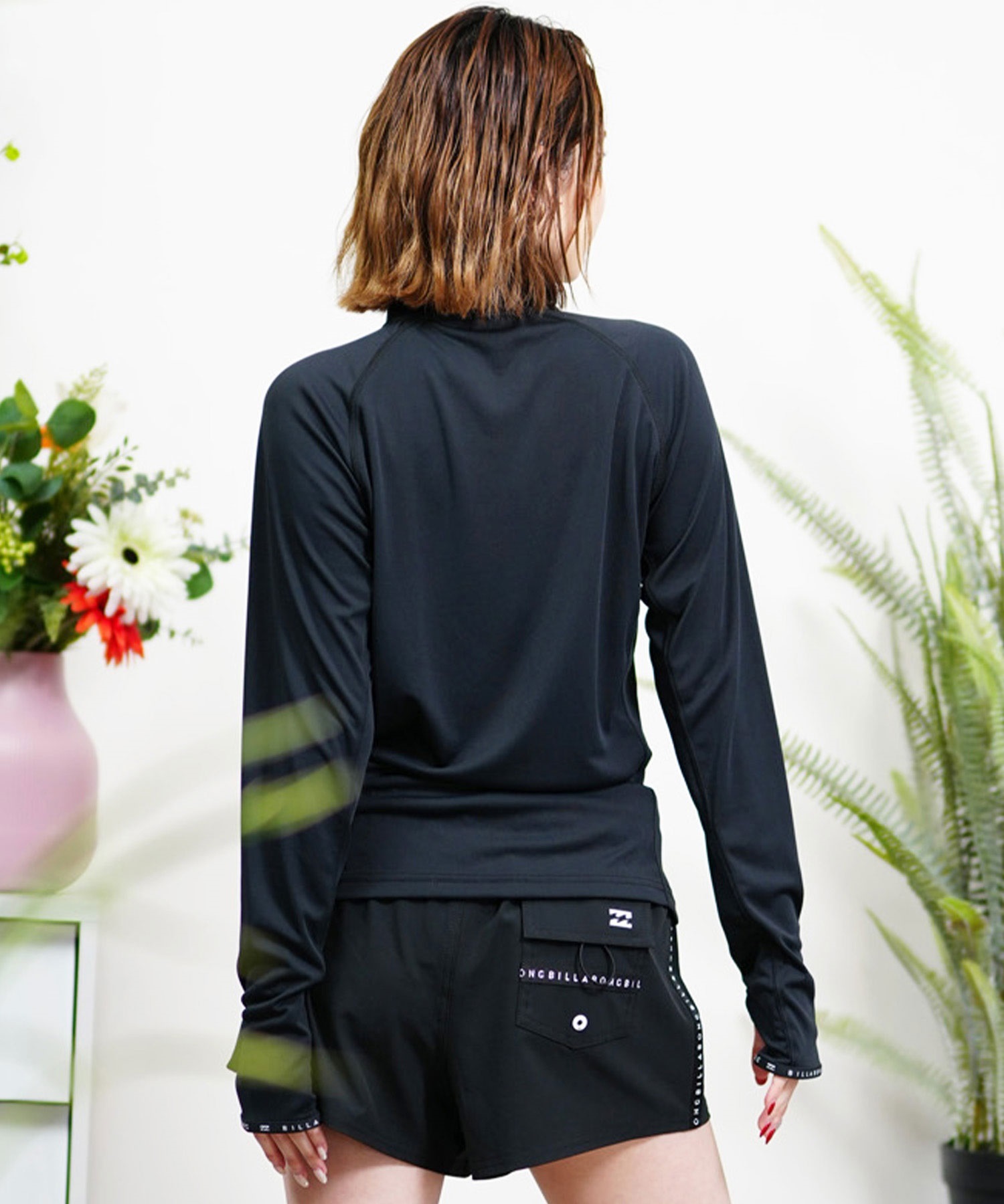 BILLABONG ビラボン ラッシュガード ハイネック ジップアップ