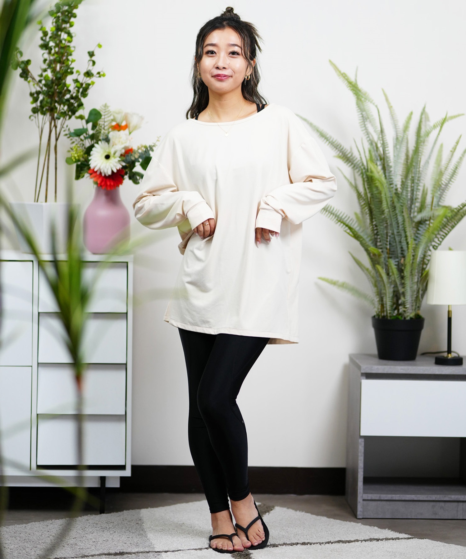 BILLABONG ビラボン レディース ラッシュガード 長袖 Tシャツ ロンT