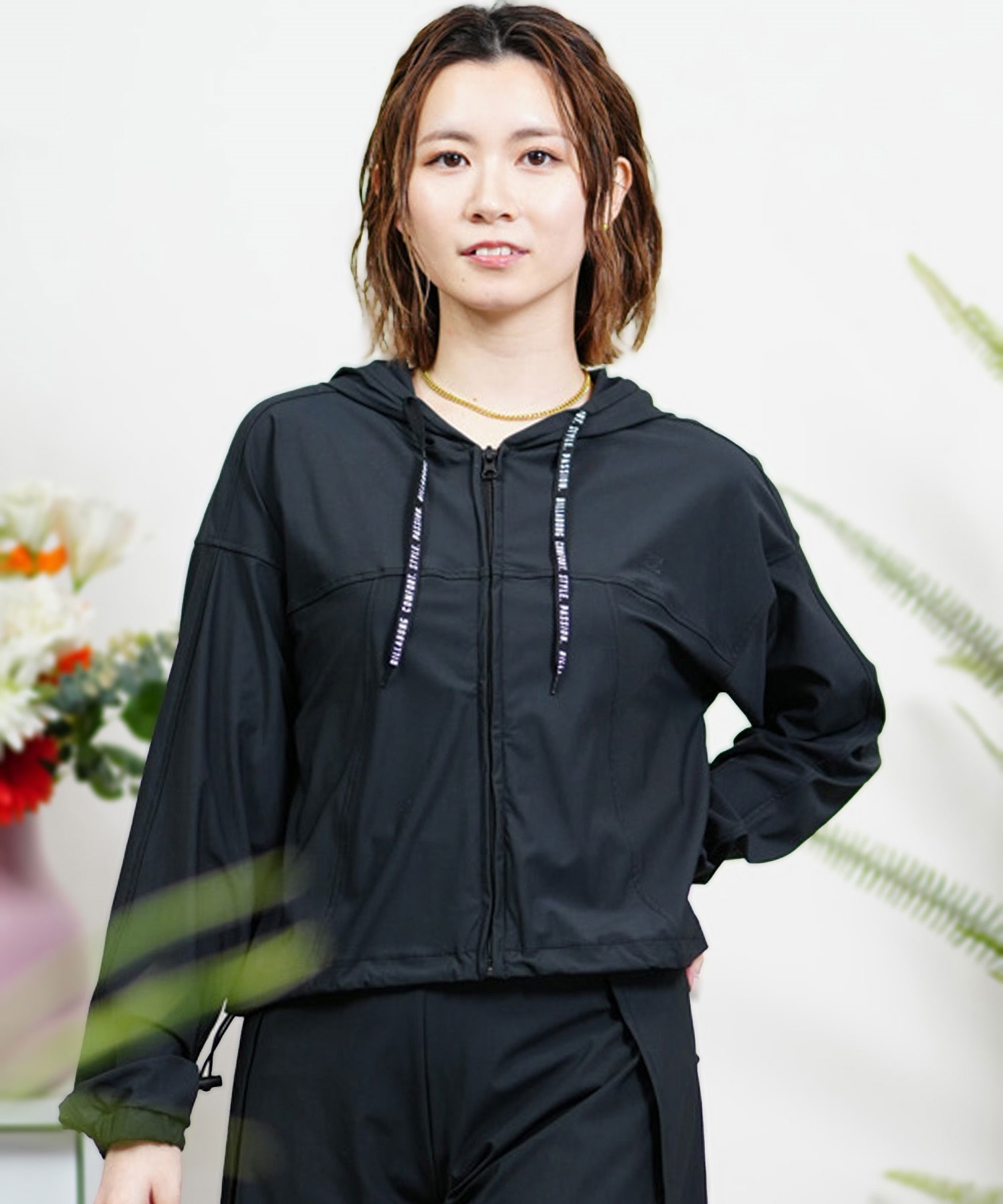 BILLABONG ビラボン 水陸両用 ジップアップパーカー 吸水速乾 UVカット レディース BE013-876(PJL0-M)