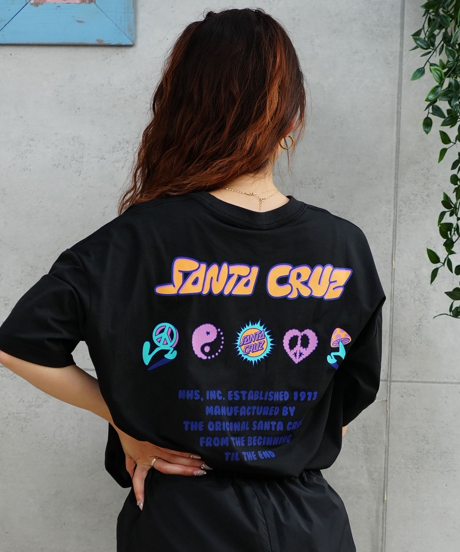 SANTACRUZ サンタクルーズ レディース ラッシュガード Tシャツ 半袖