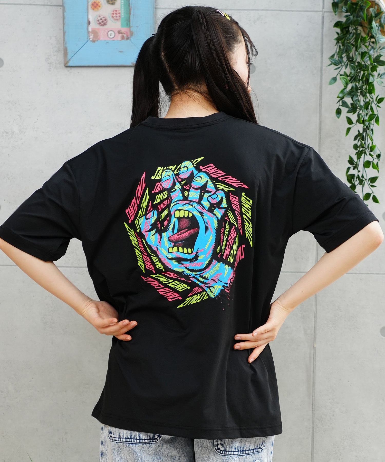 SANTACRUZ サンタクルーズ レディース ラッシュガード Tシャツ