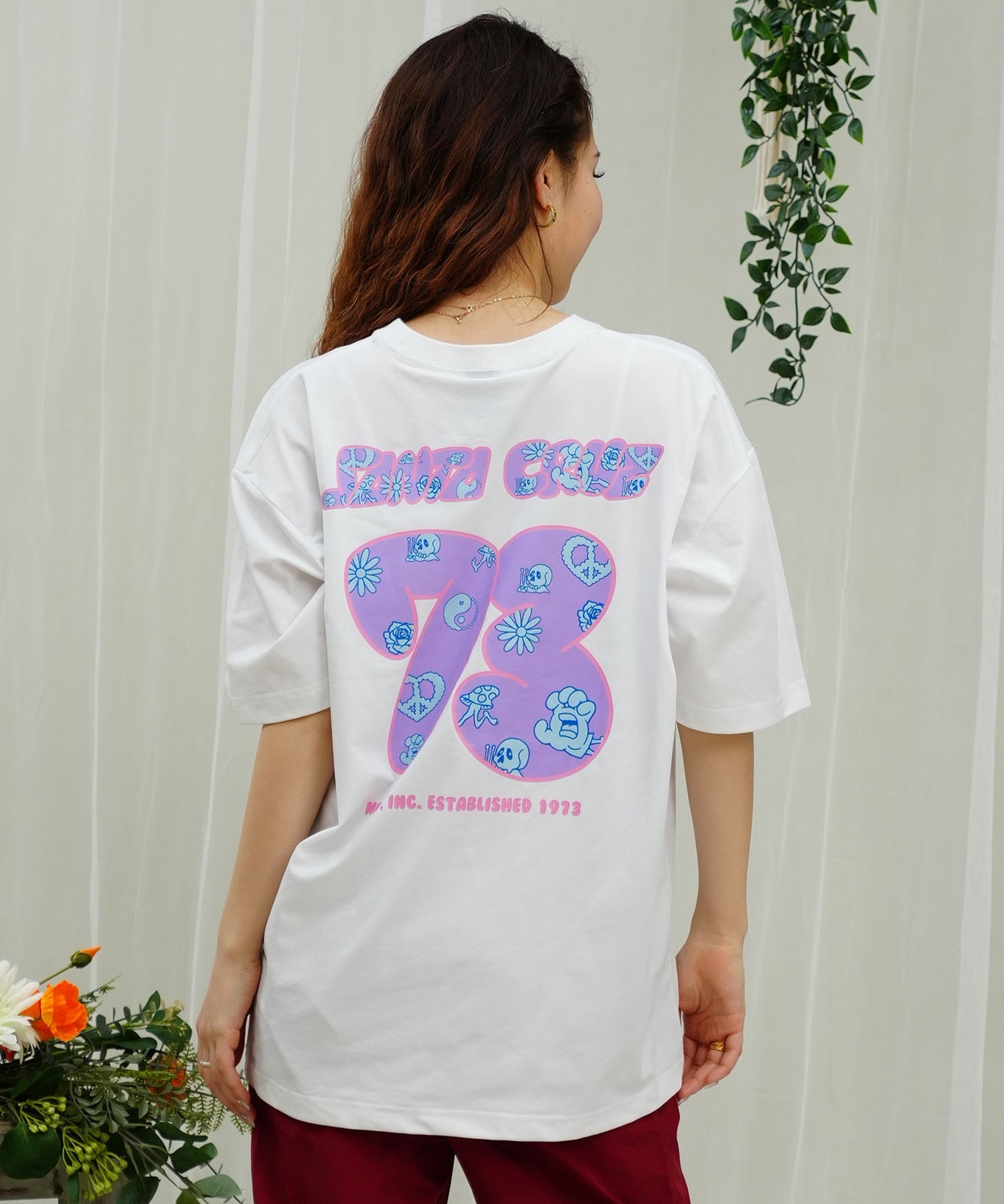SANTACRUZ サンタクルーズ レディース ラッシュガード Tシャツ