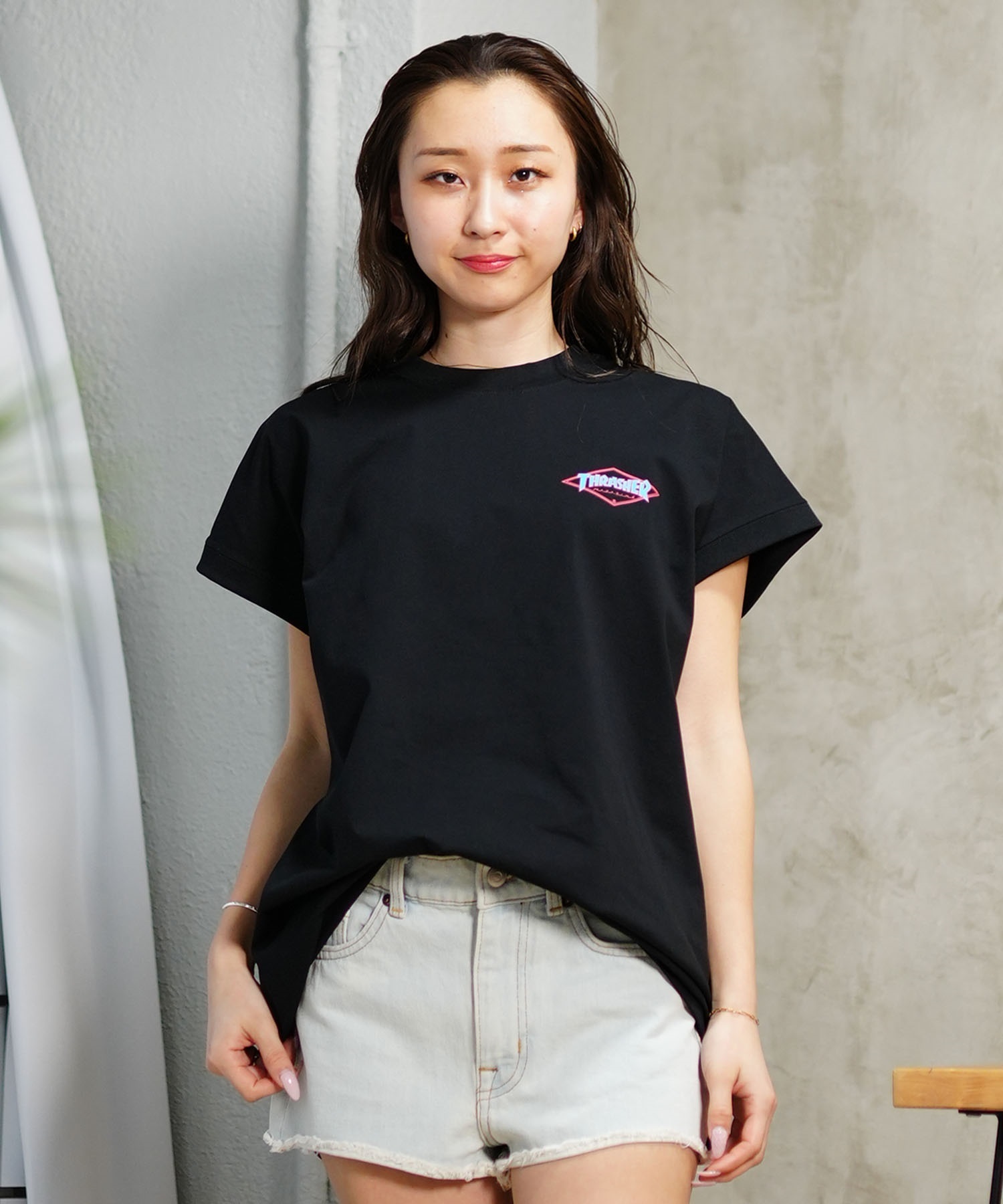 THRASHER スラッシャー レディース ラッシュガード タンクトップ