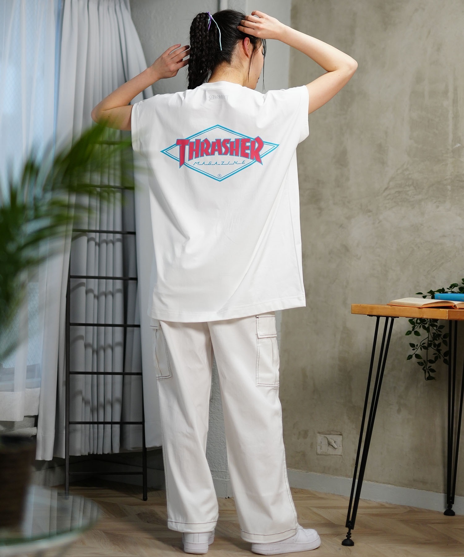 THRASHER スラッシャー レディース ラッシュガード タンクトップ