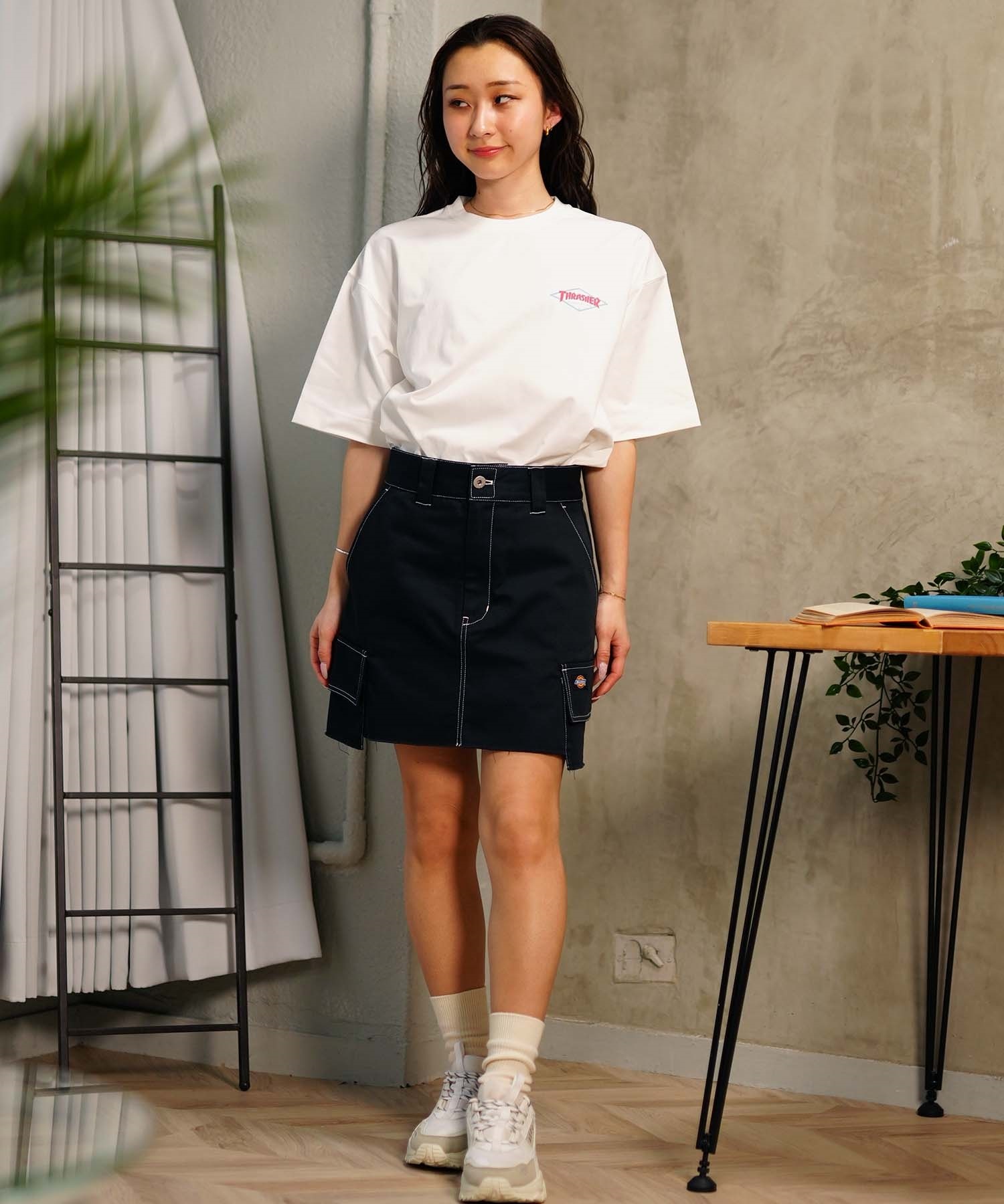 THRASHER スラッシャー レディース ラッシュガード 半袖 Tシャツ