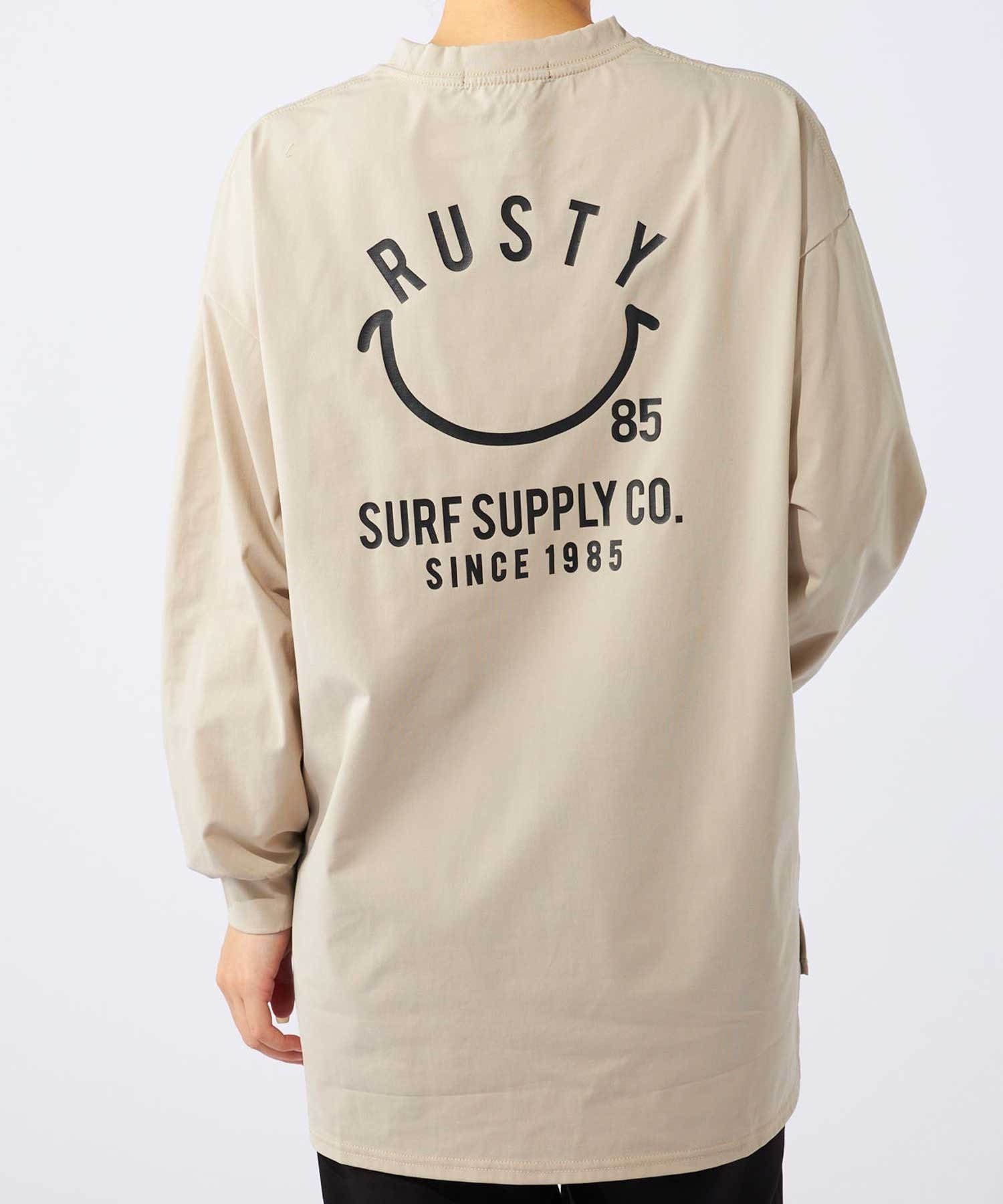 RUSTY ラスティー レディース 長袖 ラッシュガード 水陸両用