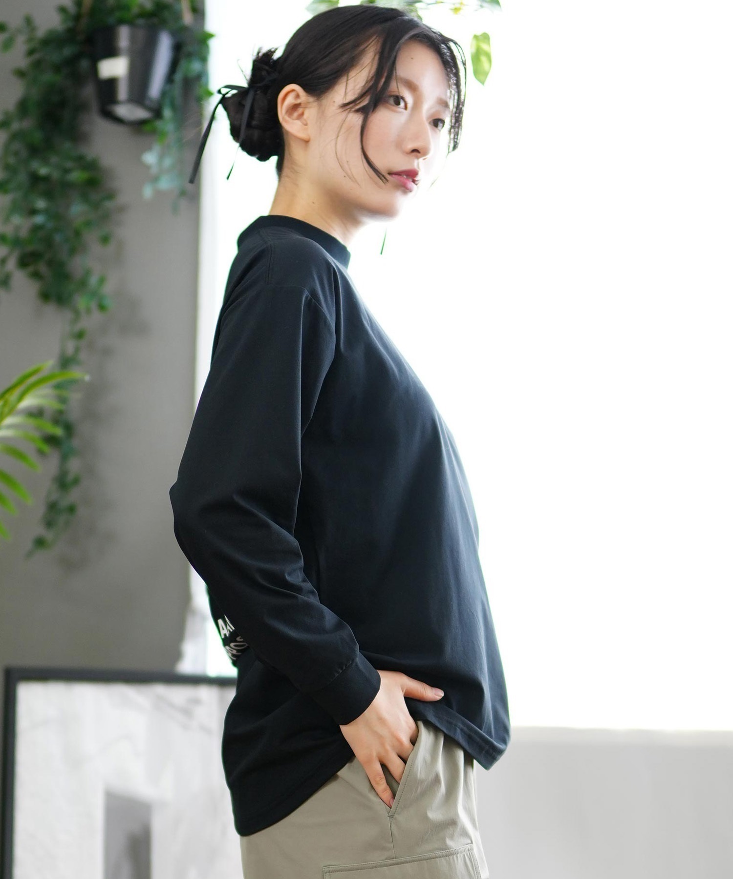 RVCA ルーカ レディース ラッシュガード Tシャツ 長袖 ロンT