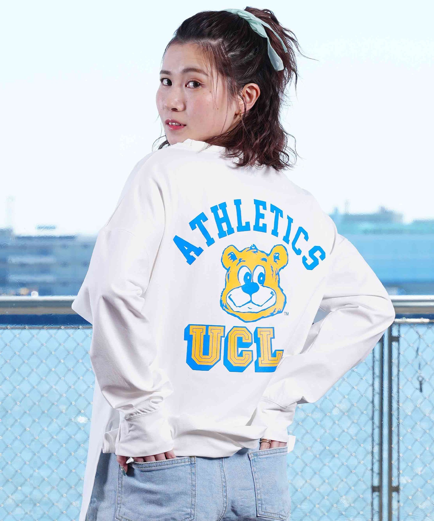 ANTIBAL アンティバル × UCLA レディース ラッシュガード T
