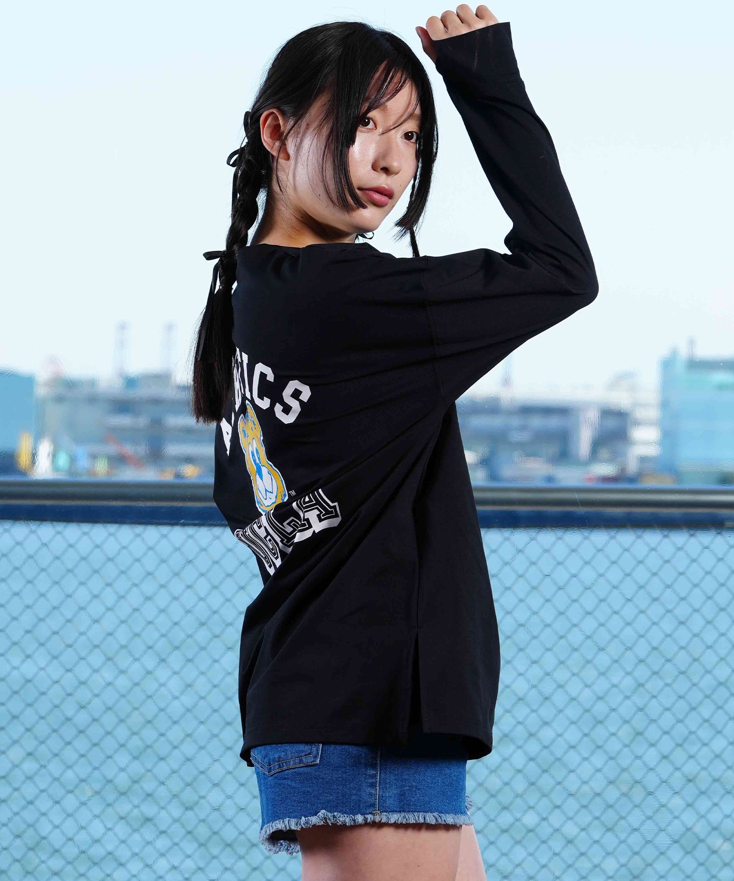 ANTIBAL アンティバル × UCLA レディース ラッシュガード T