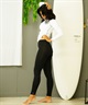 RIKKA FEMME リッカファム RN192 レディース レギンス UVカット 水陸両用 ユーティリティ フィットネス ヨガ ジム KK D23(BK-S)