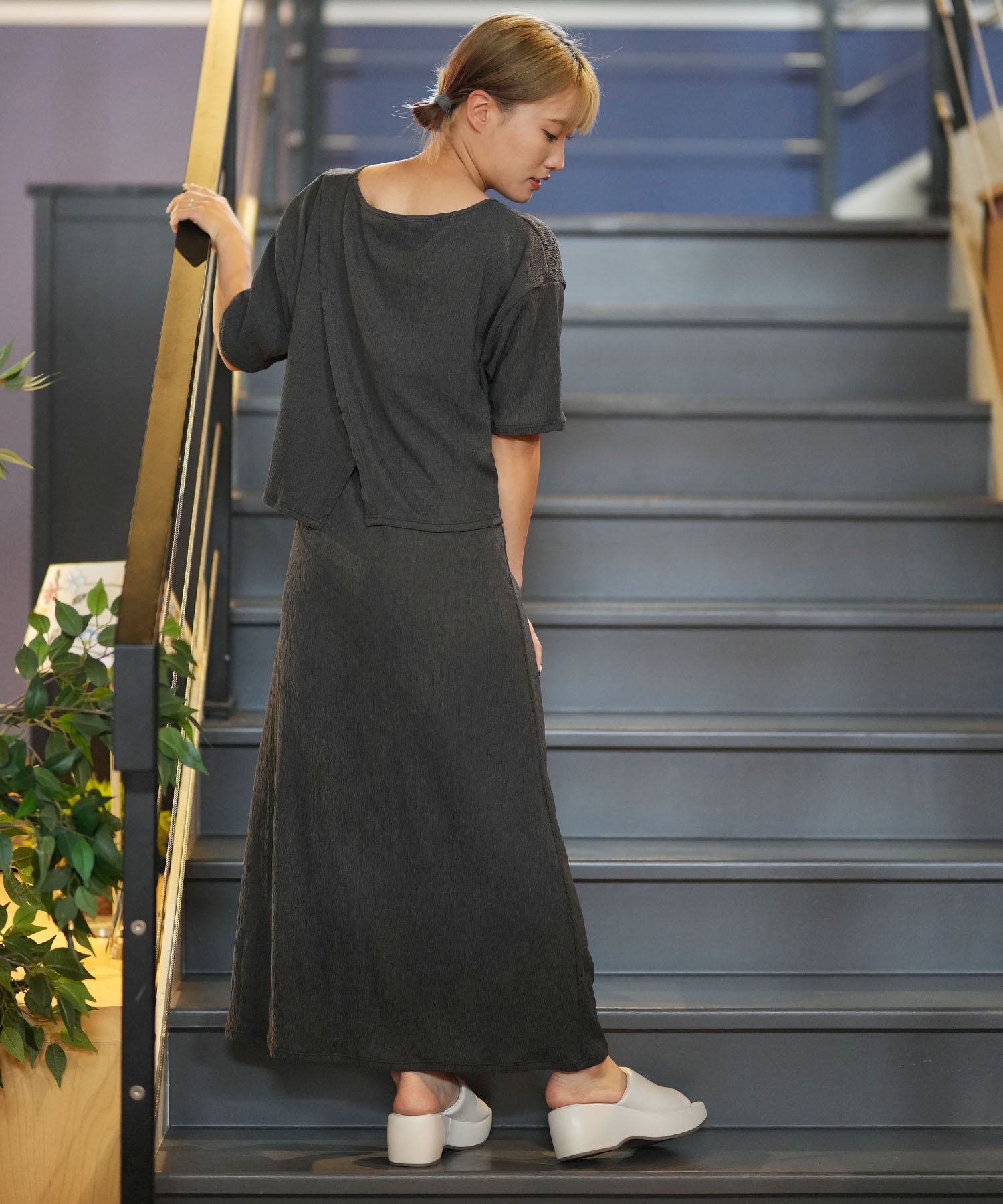 ワンピース Tシャツ OP オーピー ワンピース レディース 水陸両用 Tシャツ 2点セット