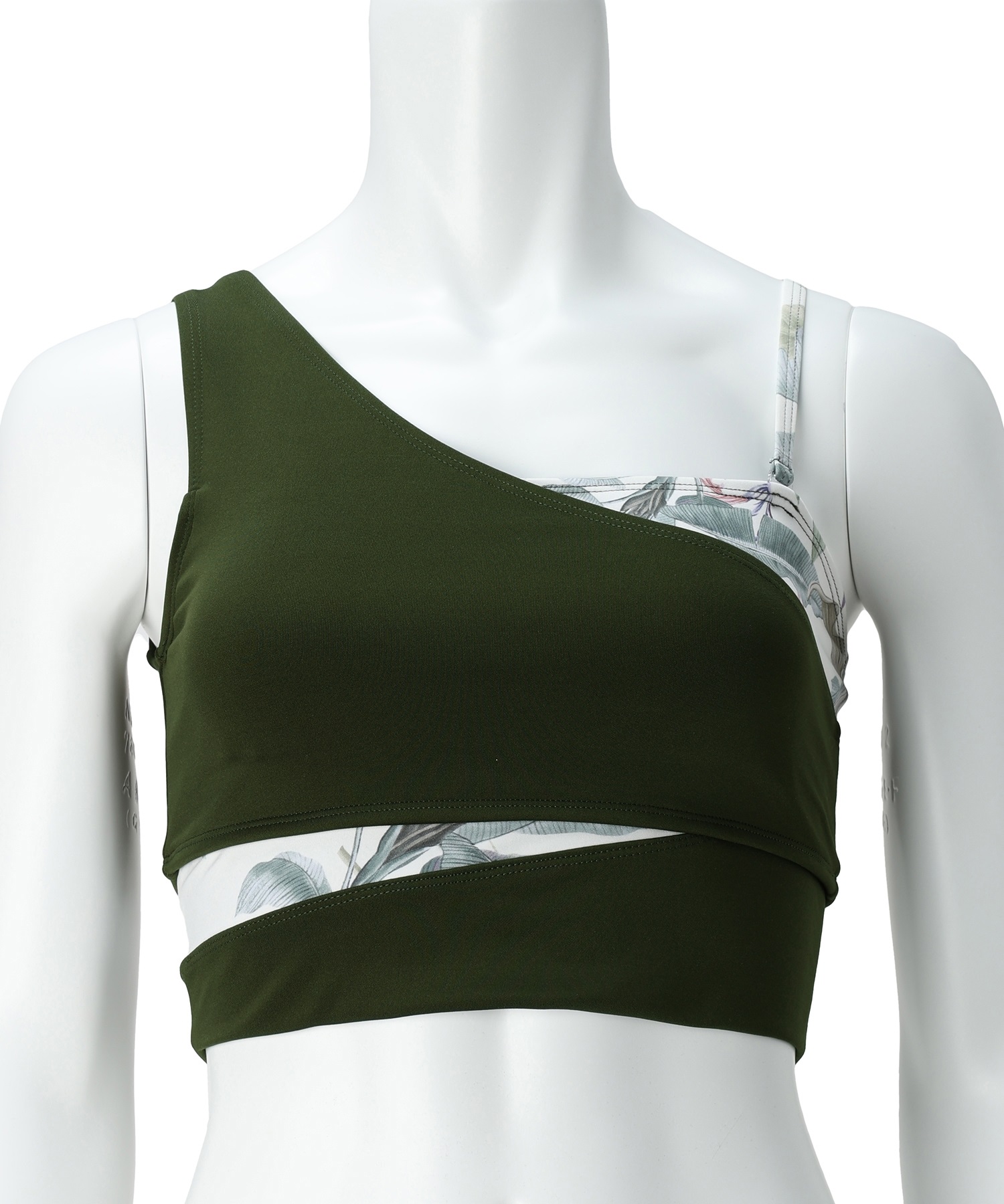 LIP SERVICE リップサービス BRA FIT 394520 水着 レディース トップス フィットネス(KAKI-M)