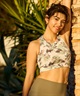 Ungrid アングリッド BRA FIT 623107 水着 レディース ブラトップ フィットネス 水陸両用 UVカット(BL-M)