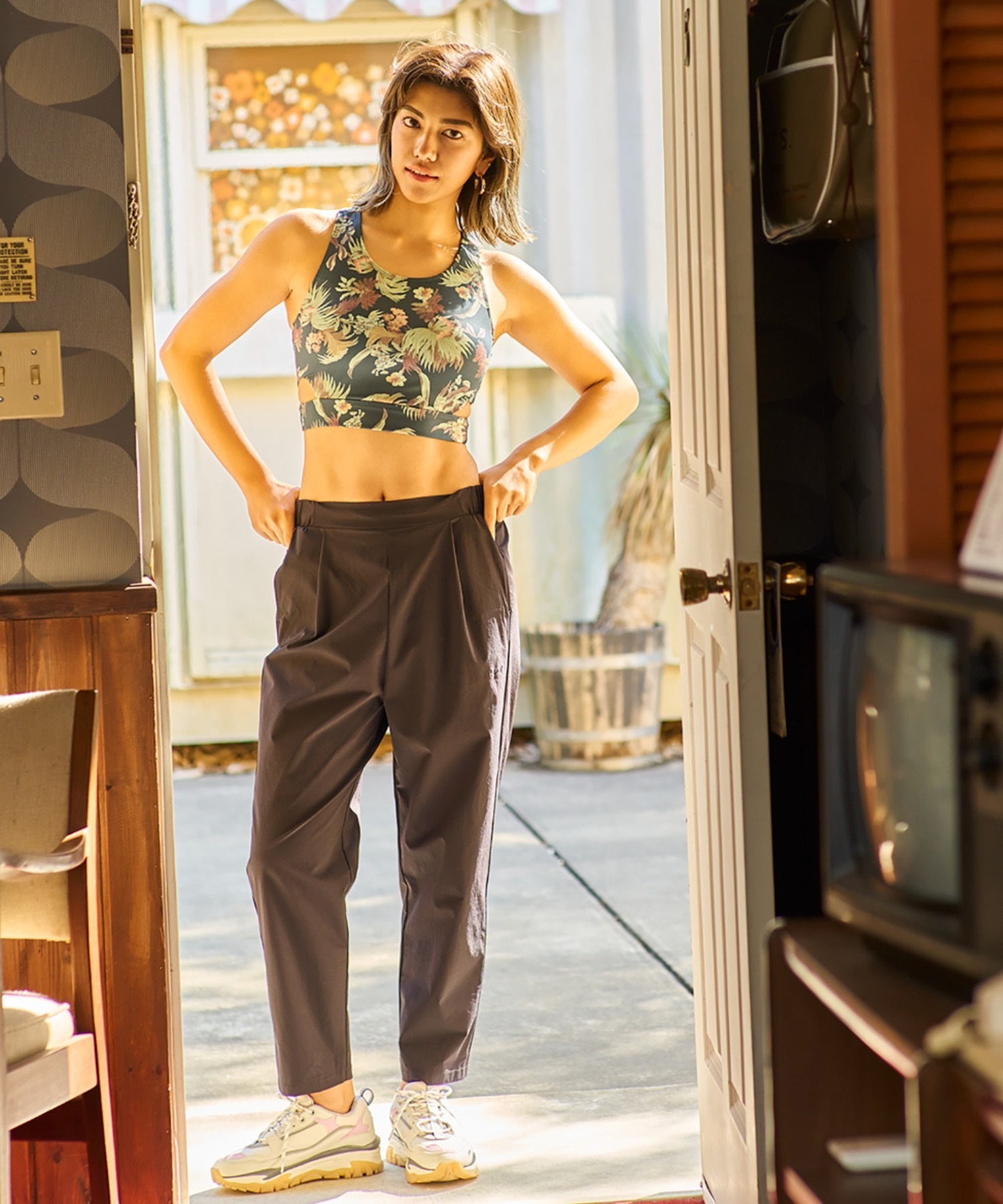 Ungrid アングリッド レギンス FIT 623113 水着 レディース ラッシュ