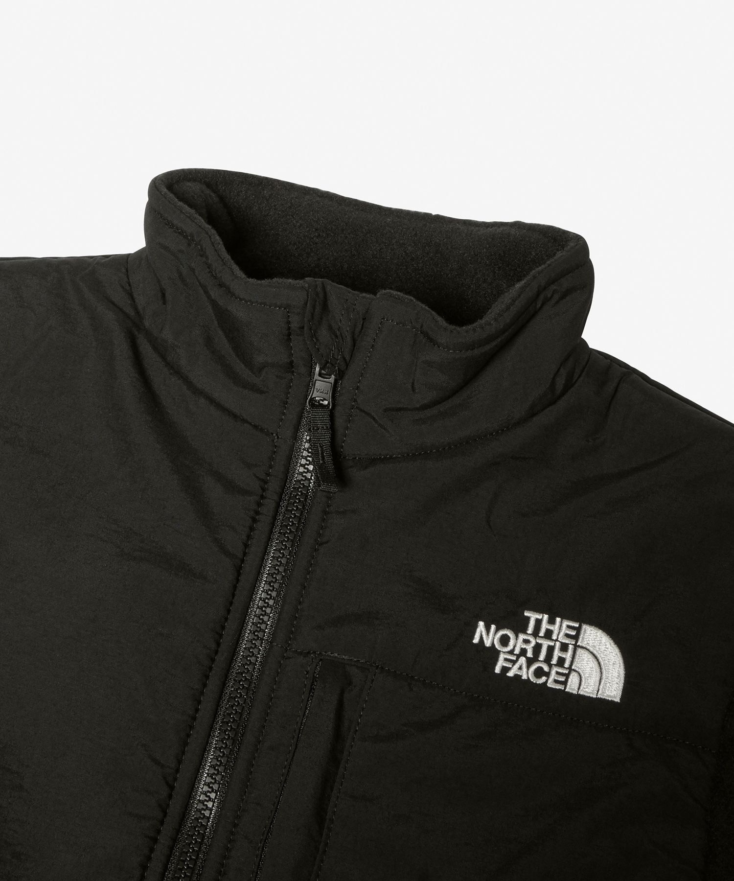 THE NORTH FACE/ザ・ノース・フェイス Denali Jacket デナリジャケット キッズ フリース ブラック 防寒 親子コーデ NAJ72356 K(K-130cm)