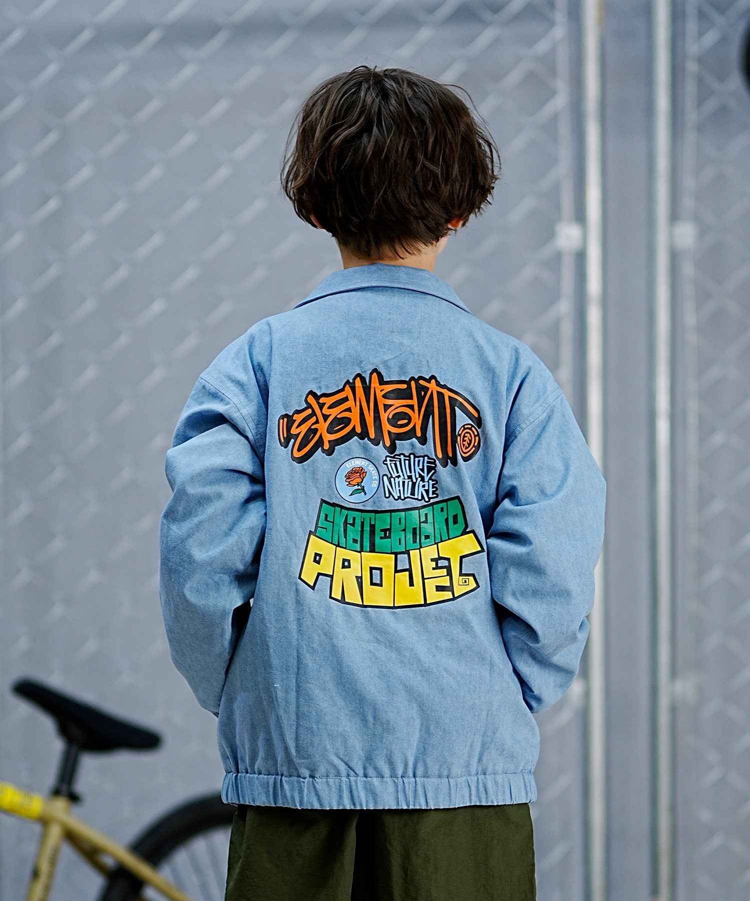 ELEMENT エレメント WILD COACH JACKET YOUTH BE025-778 キッズ ジュニア ジャケット スケートボード(FBK-130cm)