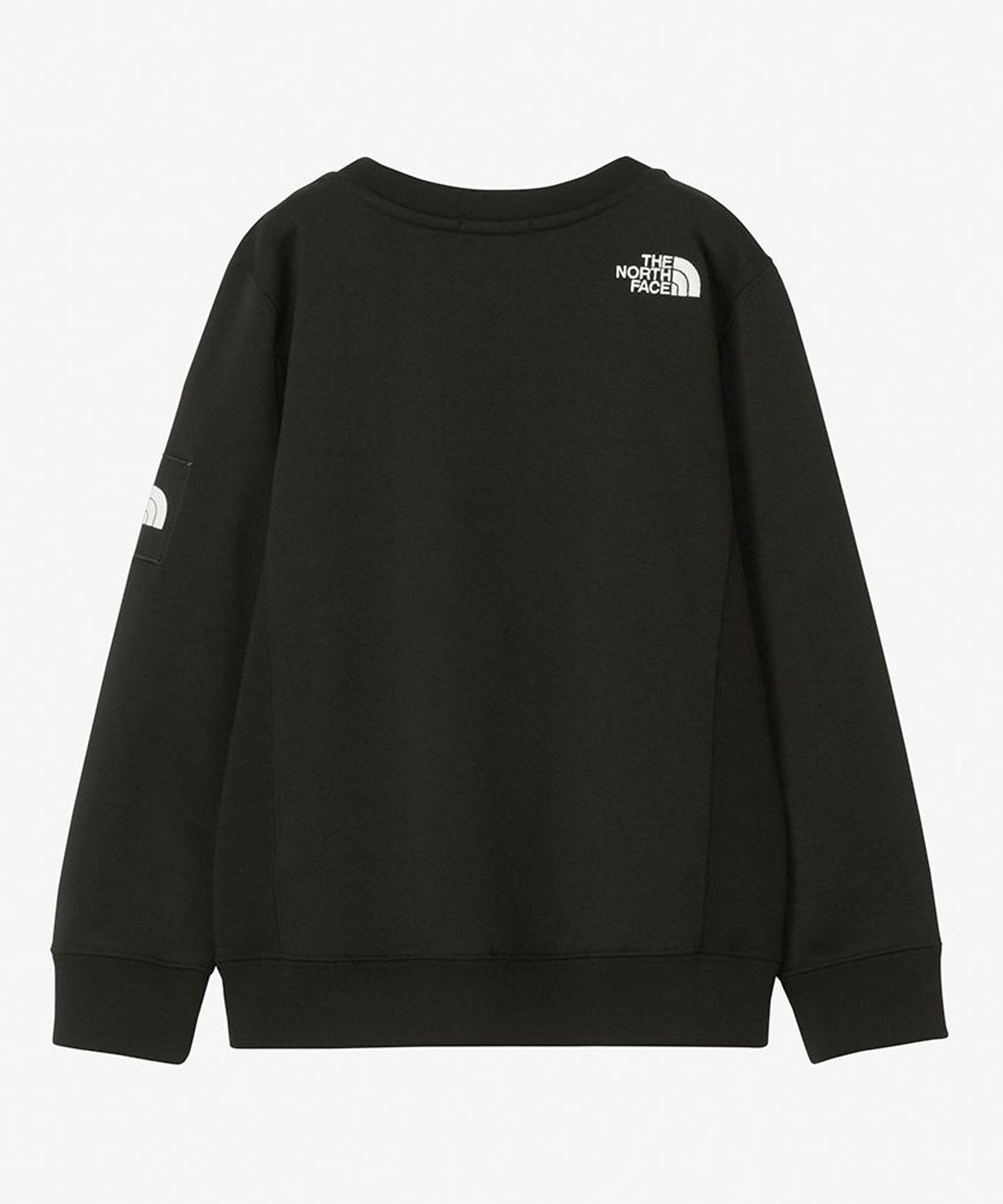 THE NORTH FACE/ザ・ノース・フェイス Square Logo Crew スクエアロゴクルー キッズ トレーナー スウェット クルーネック NTJ12117 K(K-100cm)