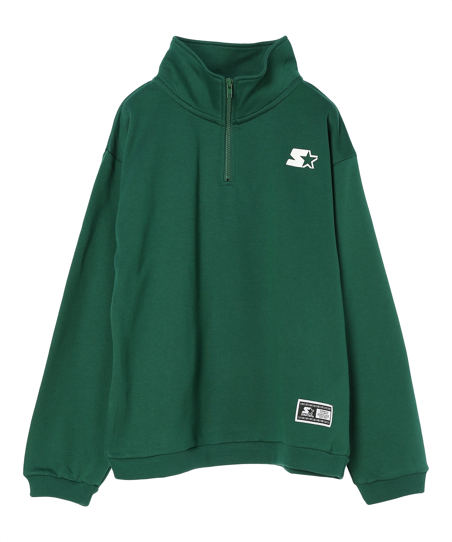 STARTER スターター ZIP/HSTBL-PKK01 キッズ トレーナー(GREEN-130)