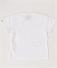 VANS バンズ キッズ 半袖 Tシャツ ロゴ 定番 VANS-KT01(BK/WT-100cm)