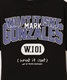 What it isNt ART BY MARKGONZALES アートバイ マークゴンザレス 47130127 キッズ 半袖Tシャツ KK D22(BKBL-100cm)