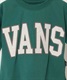 VANS バンズ LOGO 123R5010523 キッズ ジュニア 半袖Tシャツ KK1 D22(GY-S)