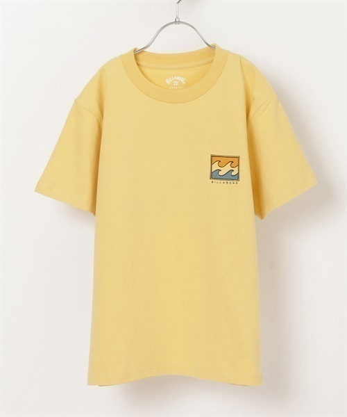 BILLABONG ビラボン BD015-208 キッズ 半袖Tシャツ KK1 D22(YE-130cm)