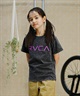 RVCA ルーカ キッズ 半袖Tシャツ 定番ロゴデザイン 親子コーデ BE045-226(KVCY-130cm)