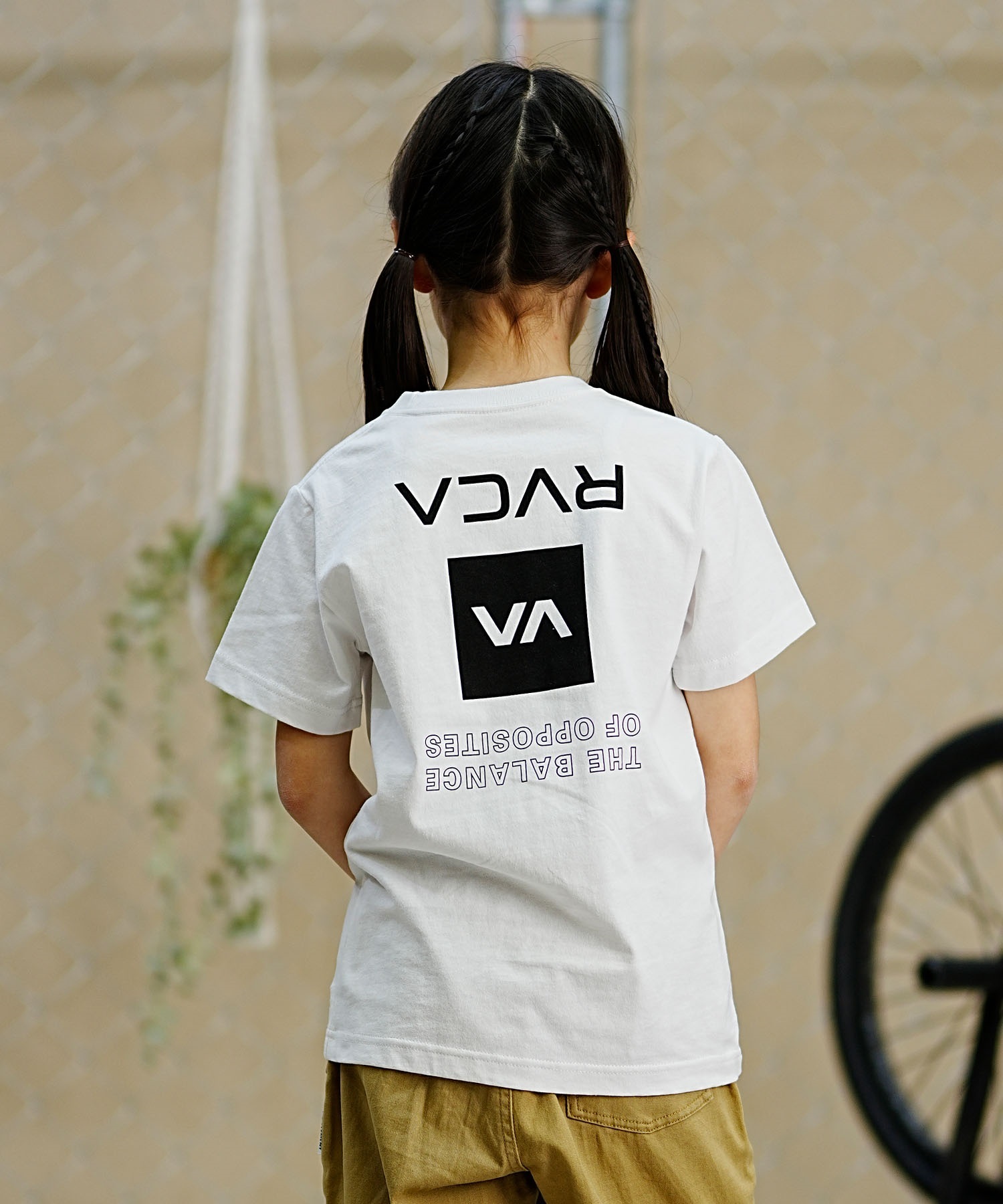 RVCA ルーカ キッズ 半袖Tシャツ 人気デザイン BE045-234(PTK-130cm)