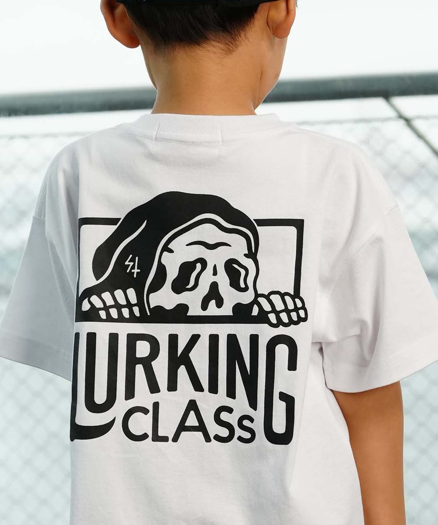 Santa Cruz LURKING CLASS Tシャツ ホワイト LURKING CLASS ラーキングクラス Tシャツ (LC LOGO) | ホワイト