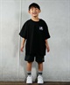 【ムラサキスポーツ限定】 LURKING CLASS ラーキングクラス BASIC LOGO TEE キッズ 半袖 Tシャツ ST24STM01K(BLACK-130cm)