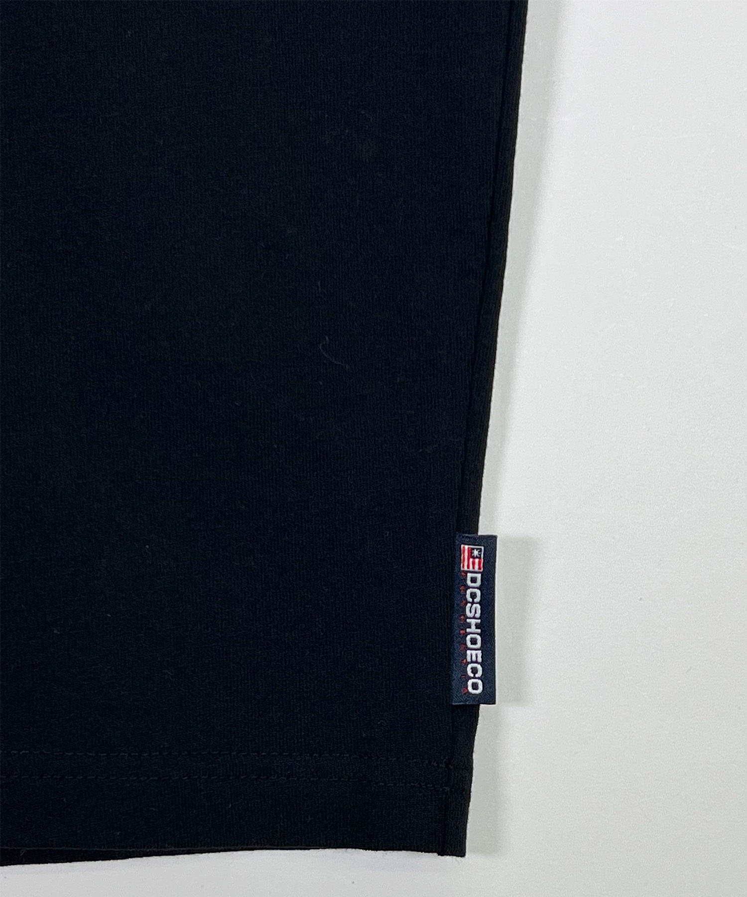 【クーポン対象】DC ディーシー キッズ Tシャツ 半袖 ペイズリー柄 アップリケ ロゴ スケートボード ワイドシルエット YST242506(BLK-120cm)