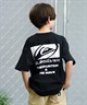 QUIKSILVER クイックシルバー 半袖 Tシャツ キッズ バックプリント SATURN BOX ST KST242621M ムラサキスポーツ限定(WHT-130cm)
