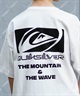 QUIKSILVER クイックシルバー 半袖 Tシャツ キッズ バックプリント SATURN BOX ST KST242621M ムラサキスポーツ限定(WHT-130cm)