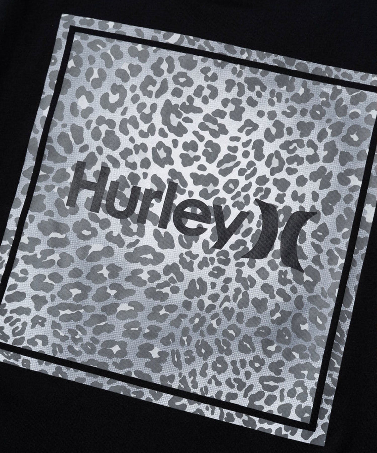 Hurley ハーレー BOYS OVERSIZE LEOPAD SQUARE SHORT SLEEVE TEE  キッズ 半袖 Tシャツ BSS2431003(CGY-130cm)