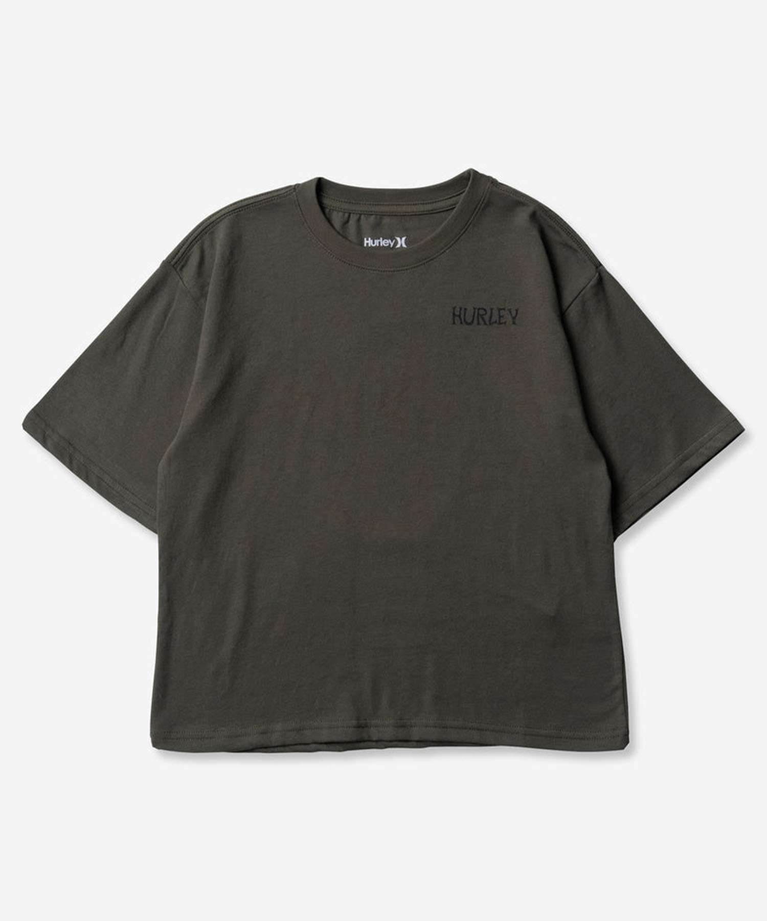 Hurley ハーレー BOYS OVERSIZE PIZZA SHORT SLEEVE TEE キッズ 半袖 Tシャツ BSS2431005(BLK-130cm)