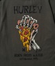 Hurley ハーレー BOYS OVERSIZE PIZZA SHORT SLEEVE TEE キッズ 半袖 Tシャツ BSS2431005(BLK-130cm)