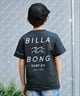 【クーポン対象】BILLABONG ビラボン ONE TIME キッズ 半袖 Tシャツ バックプリント BE015-201(WHT-130cm)