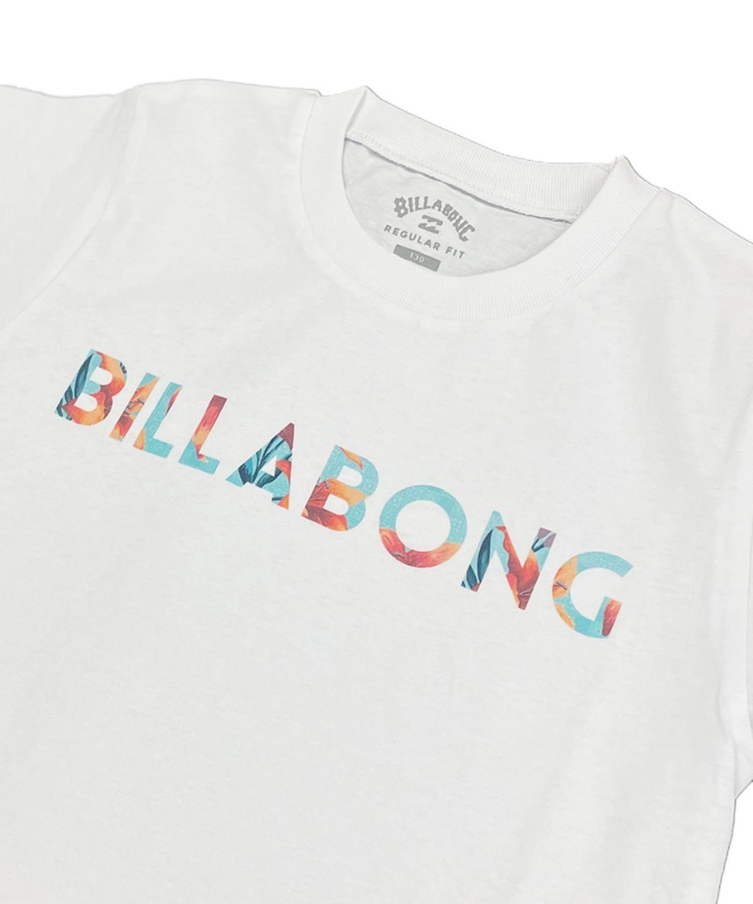 BILLABONG ビラボン UNITY LOGO キッズ 半袖 Tシャツ BE015-204(WBK-90cm)