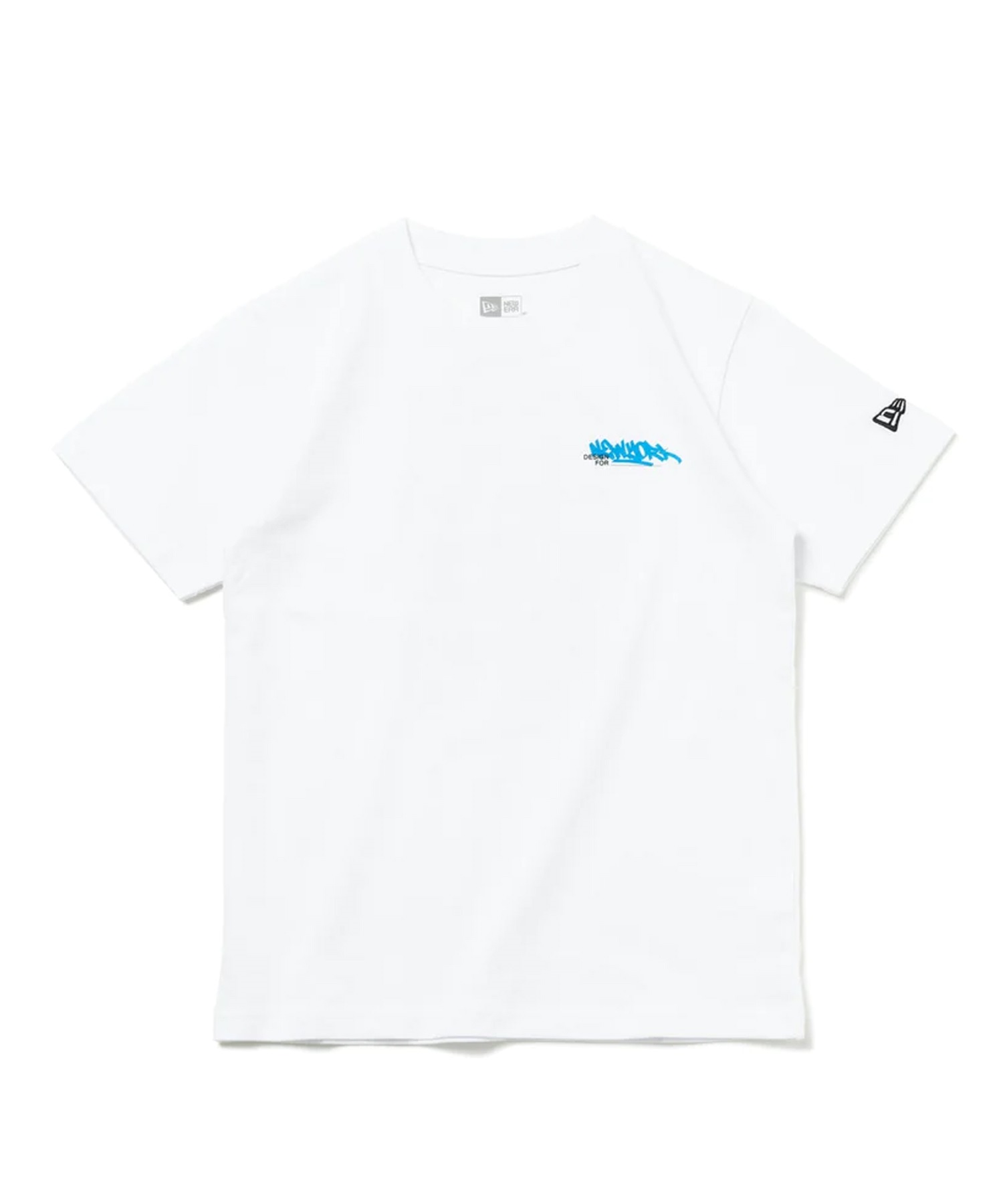 NEW ERA ニューエラ キッズ Youth 半袖 コットン Tシャツ Graffiti 14111850(WHI-130cm)