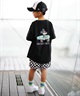 ANTIBAL アンティバル キッズ Tシャツ 半袖 バックプリント オーバーサイズ ミッキーマウス 242AN3ST179MU(WHT-130cm)