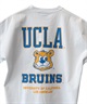 ANTIBAL アンティバル キッズ Tシャツ 半袖 UCLA カレッジロゴ バックプリント オーバーサイズ 242AN3ST195(WHT-130cm)