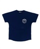 CALIFORNIA T-SHIRTS カリフォルニア キッズ 半袖 Tシャツ PTEE 242CF3ST193(NVY-130cm)