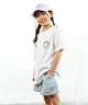 CALIFORNIA T-SHIRTS カリフォルニア キッズ 半袖 Tシャツ PTEE 242CF3ST193(WHT-1-130cm)